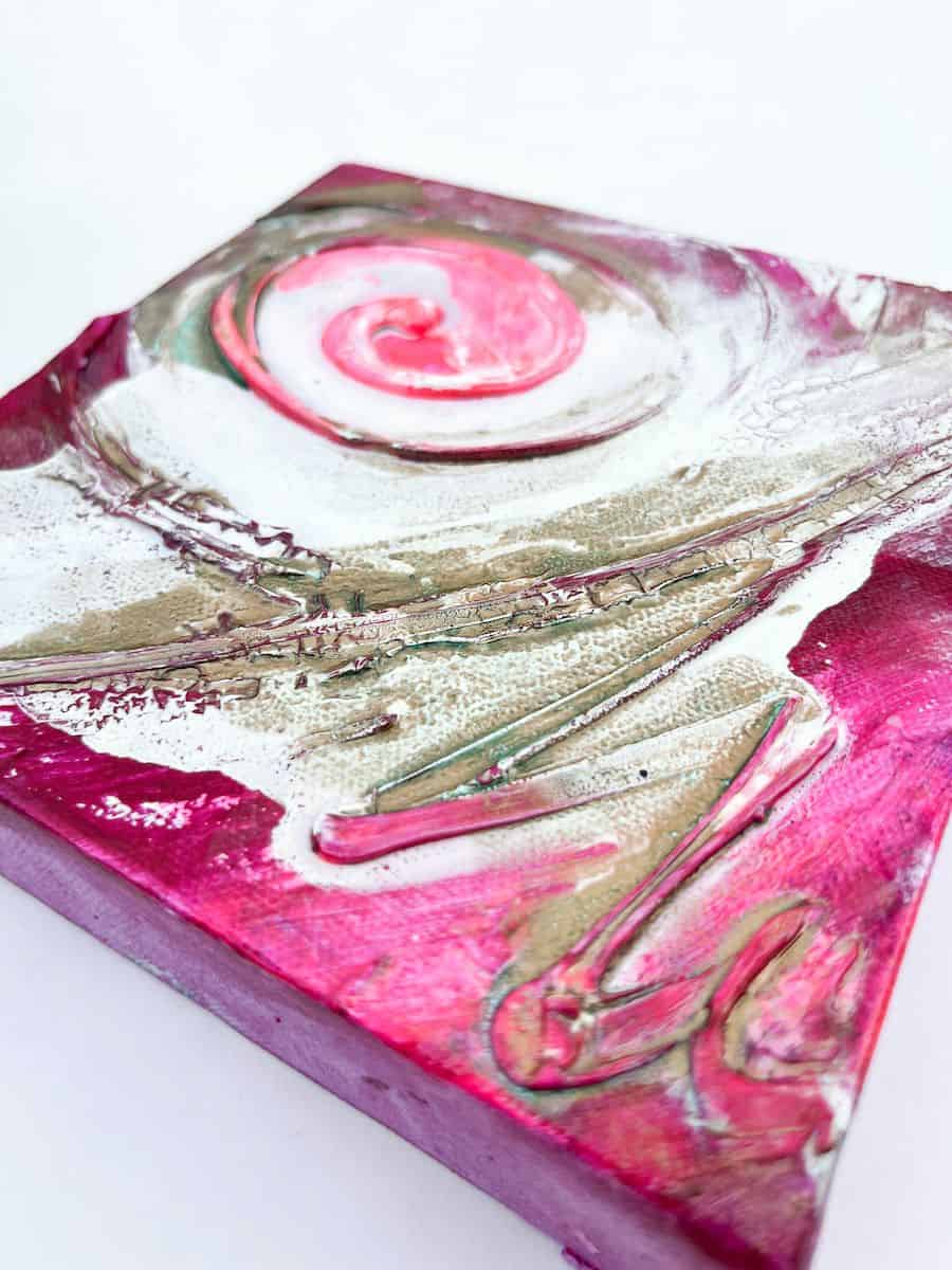 Swirling - 6"x6"