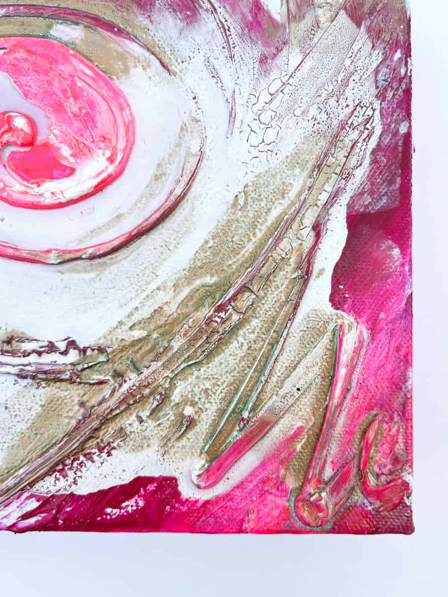 Swirling - 6"x6"