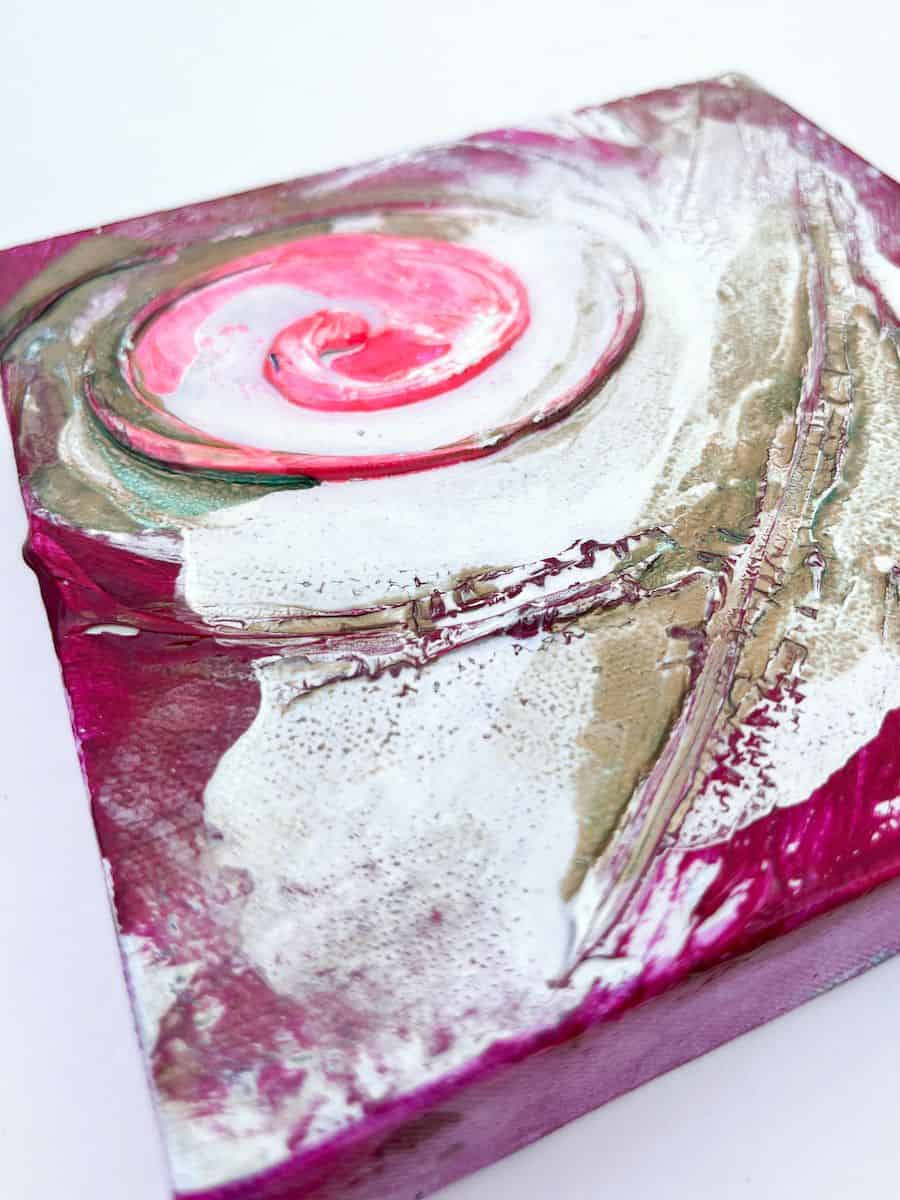 Swirling - 6"x6"